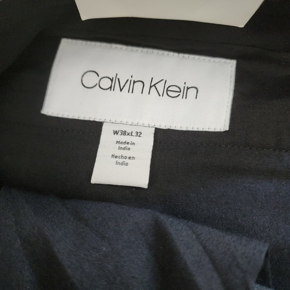 Calvin Klein Infinite Slim Fit Four Way Stretch Dress Pants Size Men's 38X32 NWT - Picture 11 of 13